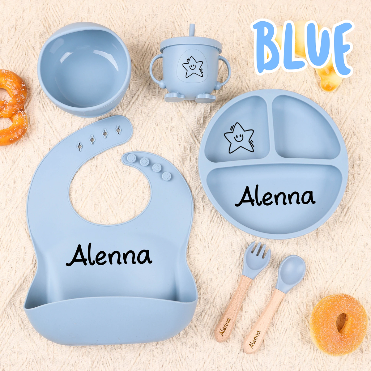 Little mealtime set — supplied reference image