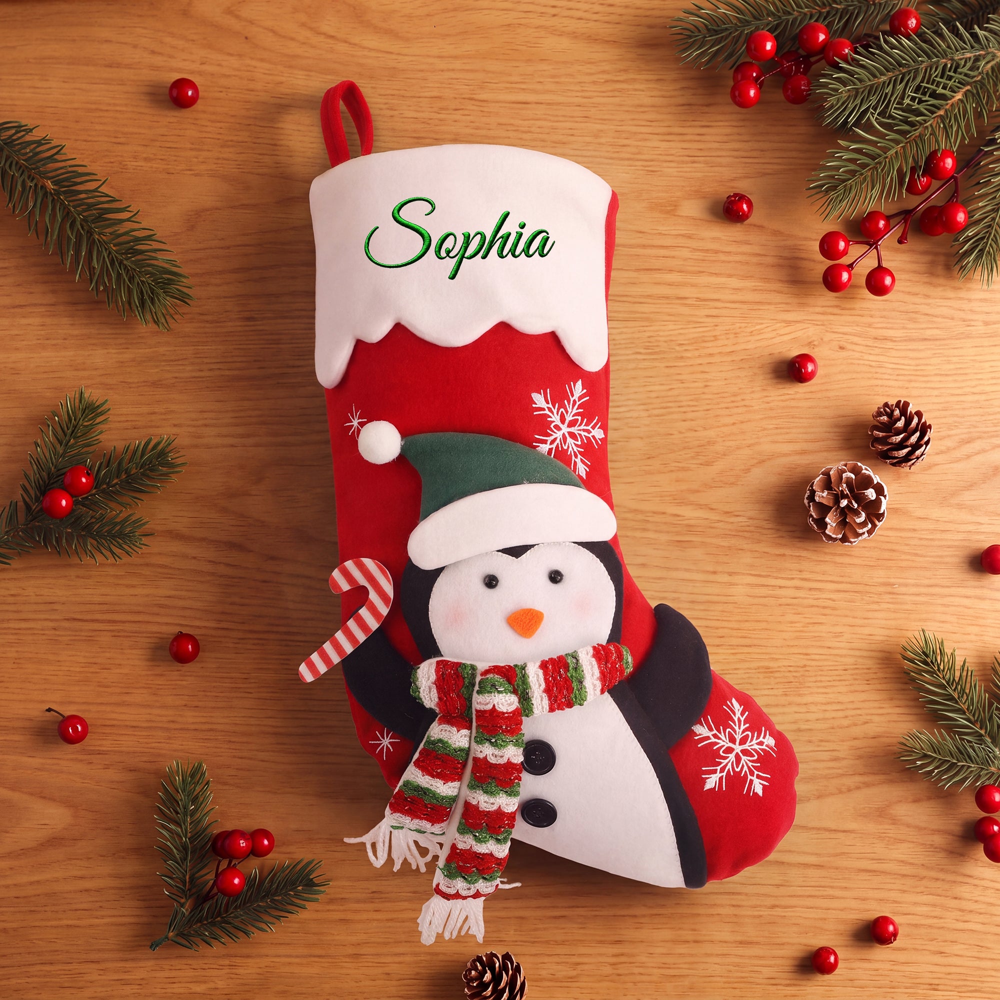 Cartoon Christmas Stocking