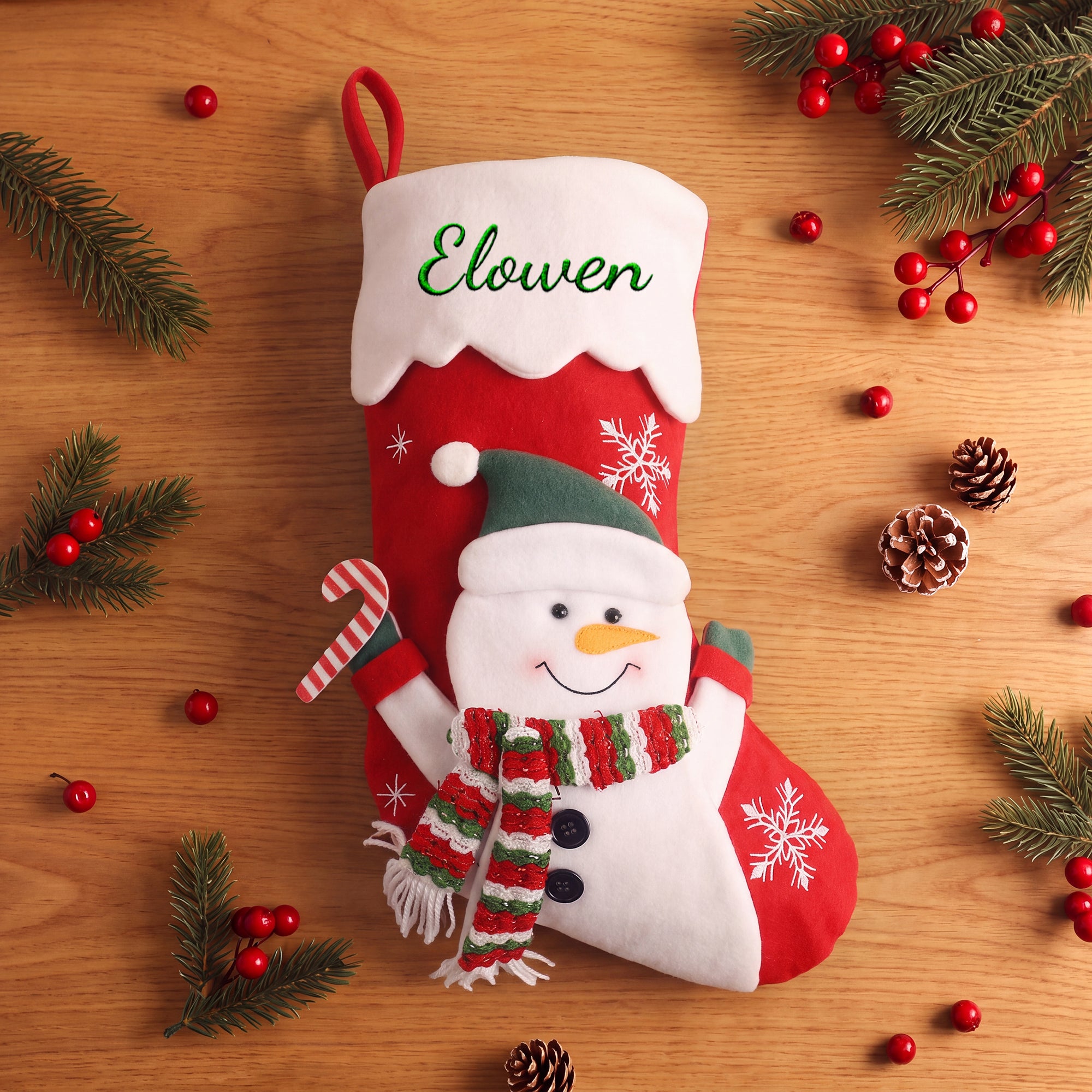 Cartoon Christmas Stocking