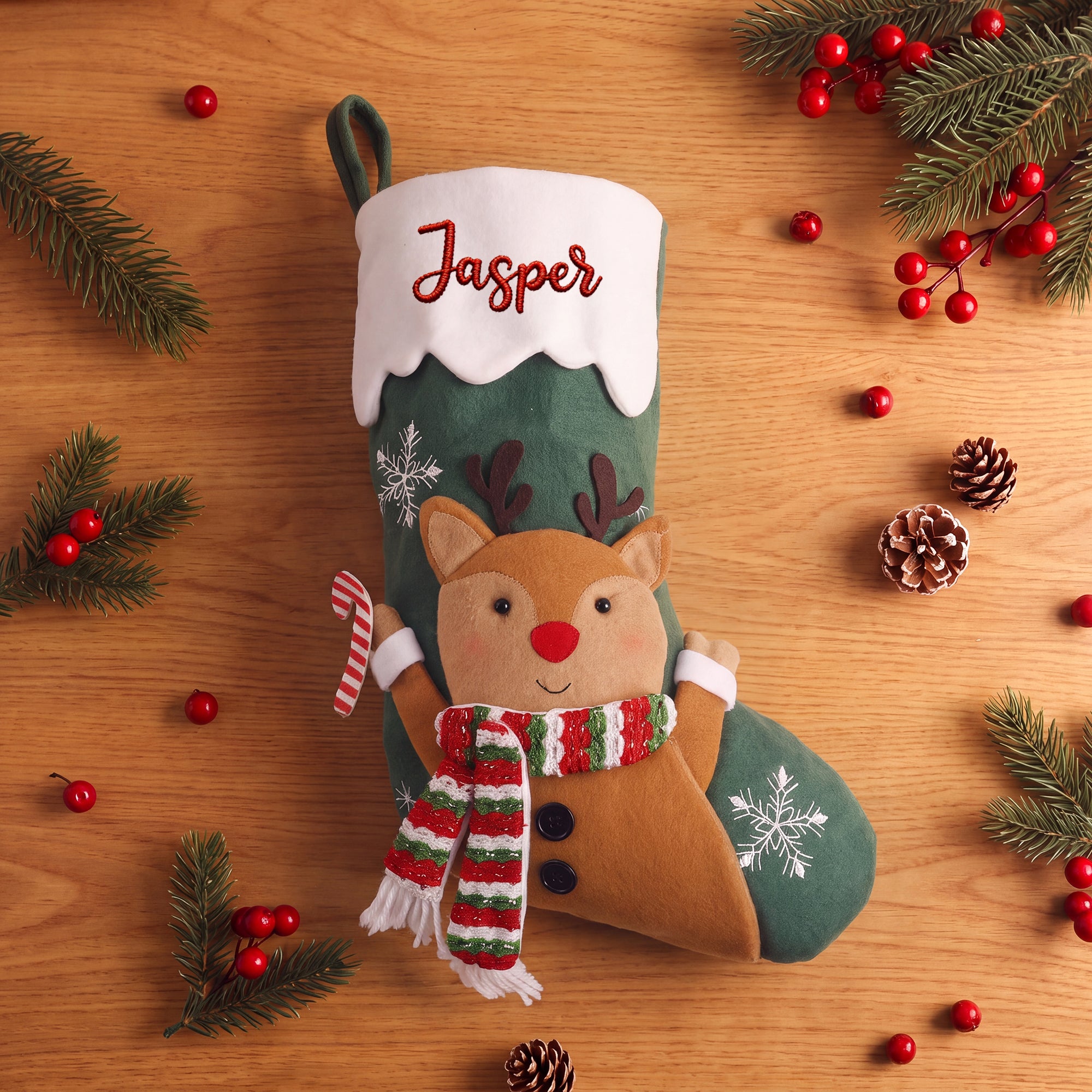 Cartoon Christmas Stocking